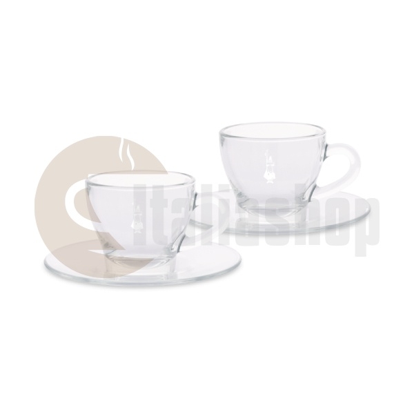 Bialetti Vetro Set Of 2 Cups Espresso