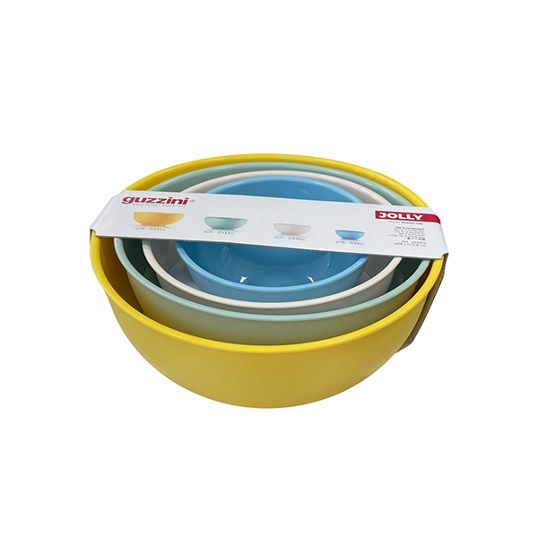 Guzzini Set of four bowls 28cm / 24cm / 20cm / 16cm