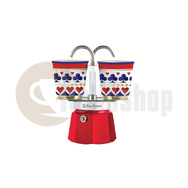 Bialetti Set Mini Express Coffee Maker For 2 Cups