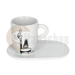 Bialetti Cup With Plate Bialetti Cup With Plate