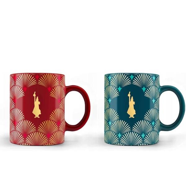 Bialetti 2 Porcelain Cups Déco Glamour