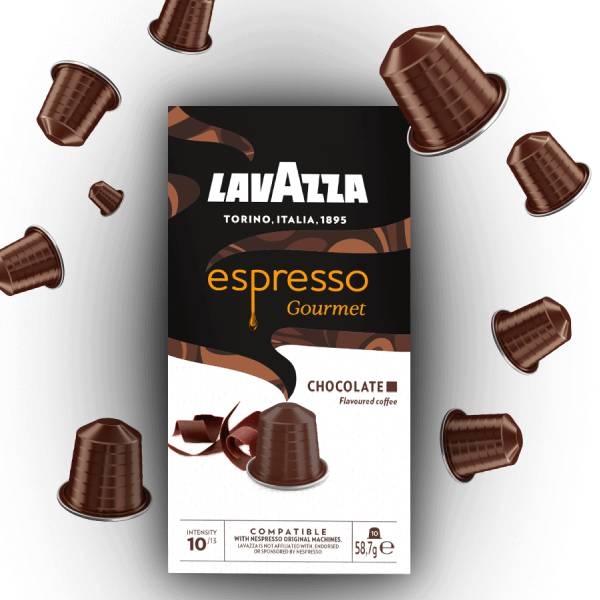 Lavazza Comp  Nespresso Gourmet Chocolate - 10 pcs