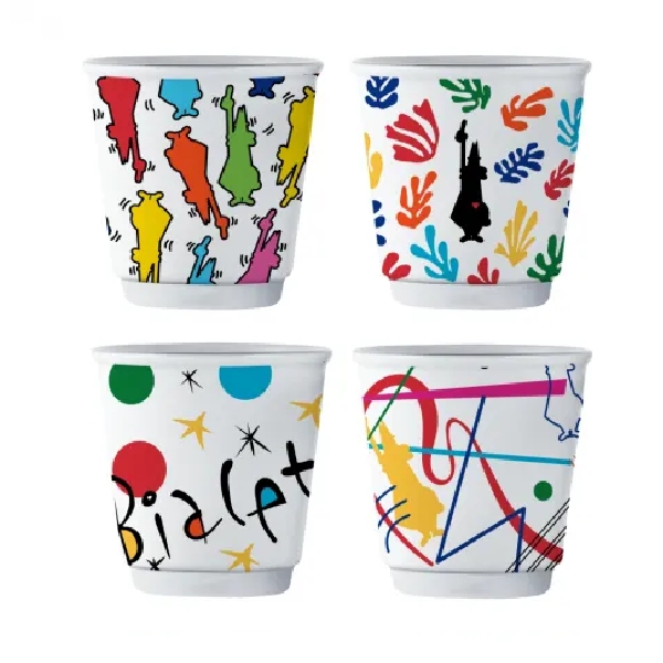 Bialetti Cești De Porțelan Pentru Cafea - 4 Buc