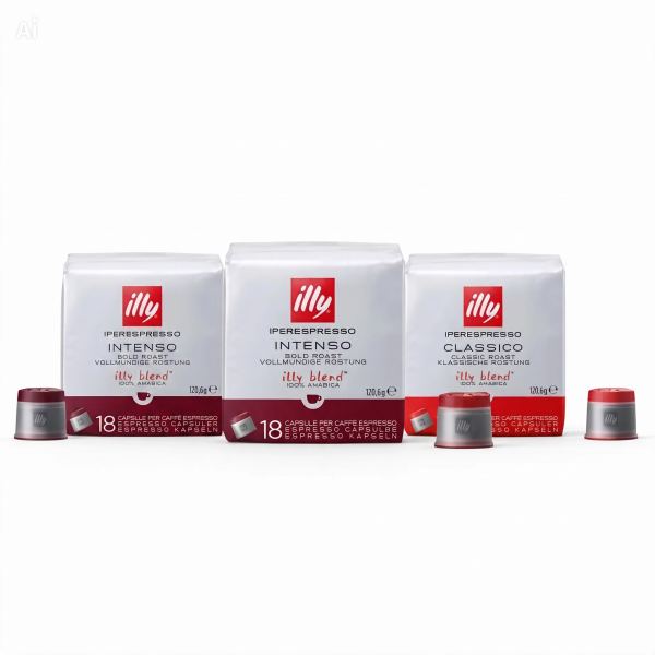 Illy Iper 2 Intenso + 1 Classico