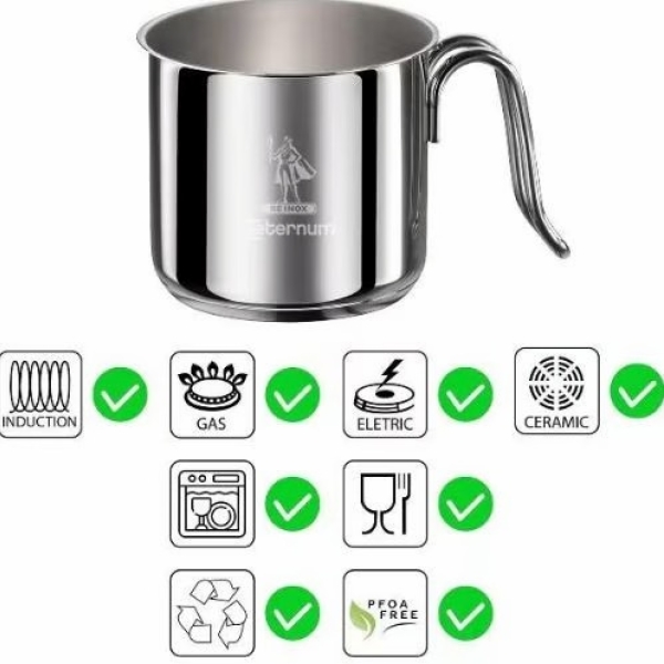 Cratiță inox Aeternum 12 cm
