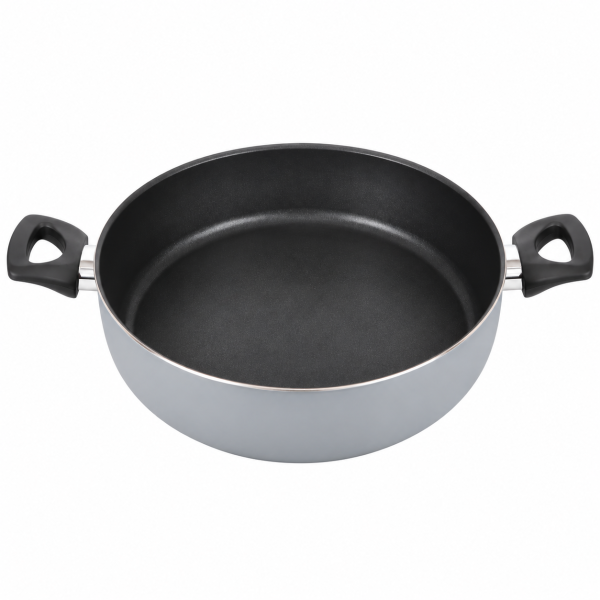 Rondine Light Stone – Tigaie adâncă cu două mânere, 28 cm