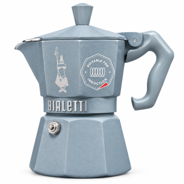 Bialetti Moka Induction Octagonal Cafetieră Pentru 3 Cești