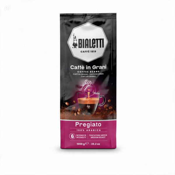 Bialetti Pregiato Boabe De Cafea - 1000gr