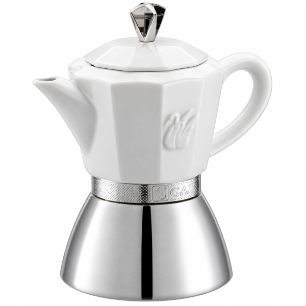 Cafetieră Moka G.A.T. Chic Inox pentru 8 cești