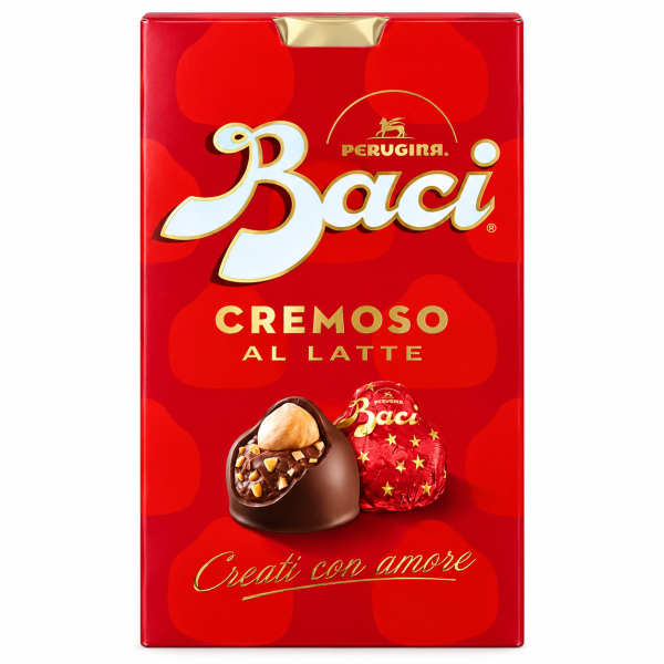 Baci Perugina praline de ciocolată Cremoso al Latte Bijou – 200 g