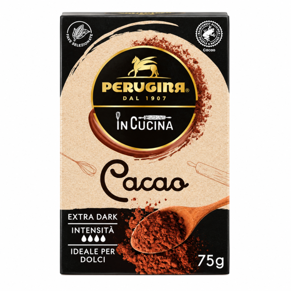 Perugina Cacao Extra Dark cacao pudră – 75 g