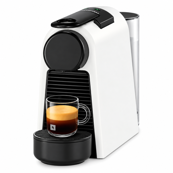 Nespresso Essenza Mini D30 Matte White – Espressor cu capsule
