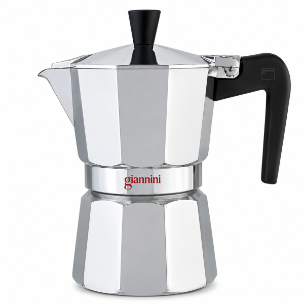 Giannini Nina – Cafetieră Moka din aluminiu pentru 3 cești