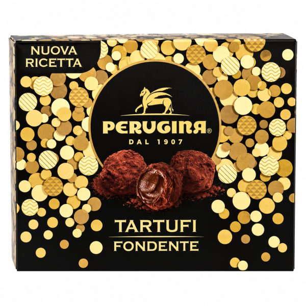 Trufe de ciocolată neagră Perugina Tartufi Fondente – 200 g