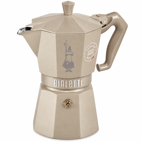 Bialetti Moka Induction Octagonal Cafetieră Pentru 6 Cești