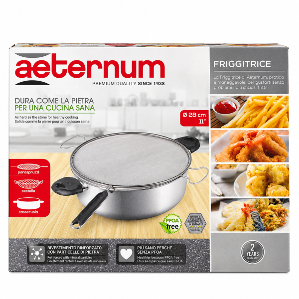 Aeternum Petravera – Set pentru prăjit cu coș