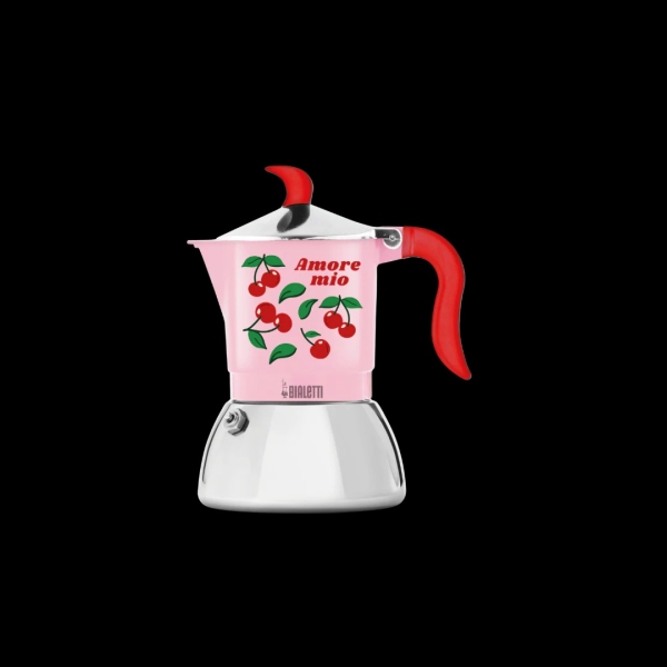 Cafetieră Bialetti Fiammetta Induction Mercato della Frutta pentru 4 cești