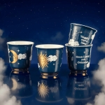 Set 4 cești „Soare și Lună“ – Bialetti Cielo Stellato