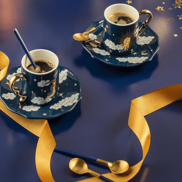 Set 4 lingurițe albastre – Bialetti Cielo Stellato