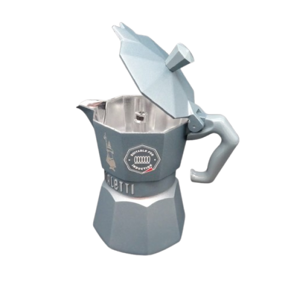 Bialetti Moka Induction Octagonal Cafetieră Pentru 3 Cești