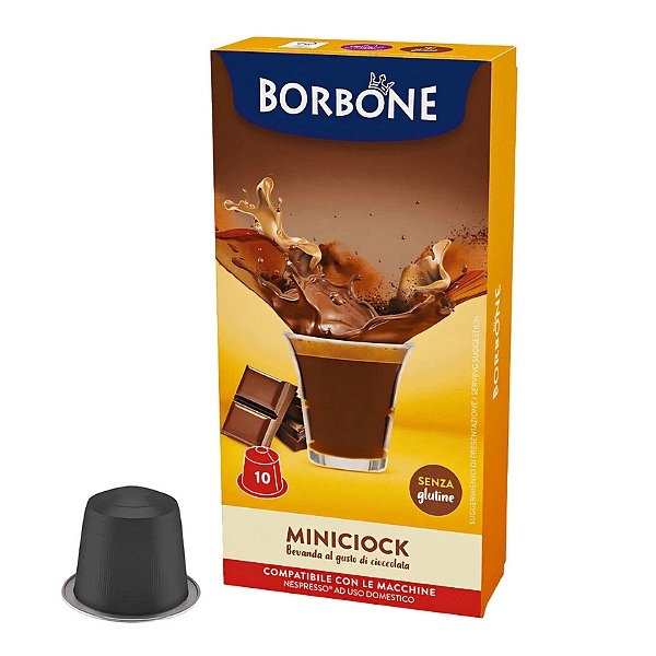 Borbone Miniciock - 10 capsule compatibile Nespresso